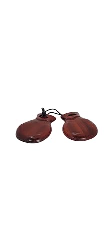 RsNifti Wooden Castanet Percussion Instrument Handheld Clapper